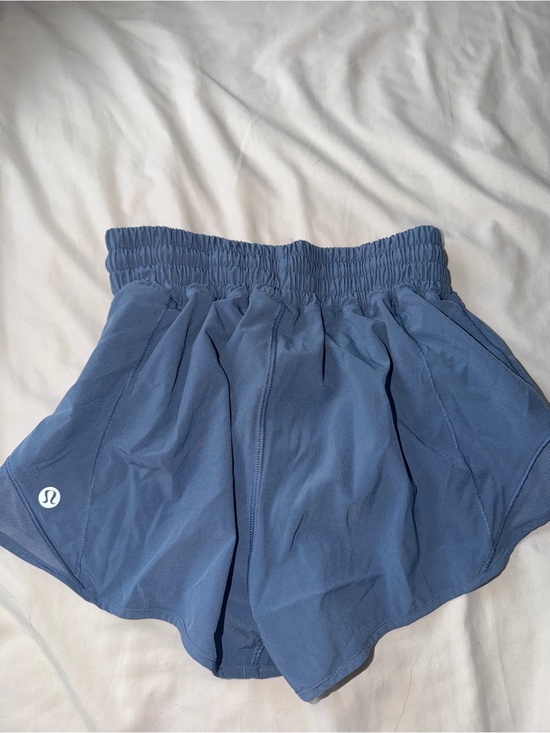 lululemon athletica Pants - lululemon athletica Women’s Blue Hotty Hot Shorts Slate/Steel Blue High Rise 2